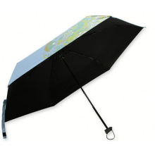 Último diseño EVA Material transparente paraguas plegable